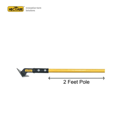 Hectare Scuffle Hoe With 2 Feet Pole 8 Hectare Scuffle Hoe With 2 Feet Pole -Plant Life Decor Shop 03