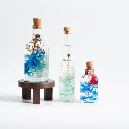 Set Of The Bright Blues Tabletop Decor