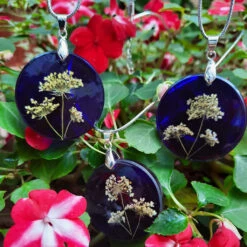 Lace Magic Real Dried Flower Necklace -Plant Life Decor Shop 20191123 140604