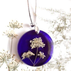 Lace Magic Real Dried Flower Necklace