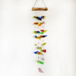 Happy Upcycled Windchime -Plant Life Decor Shop 20221110 160152 01