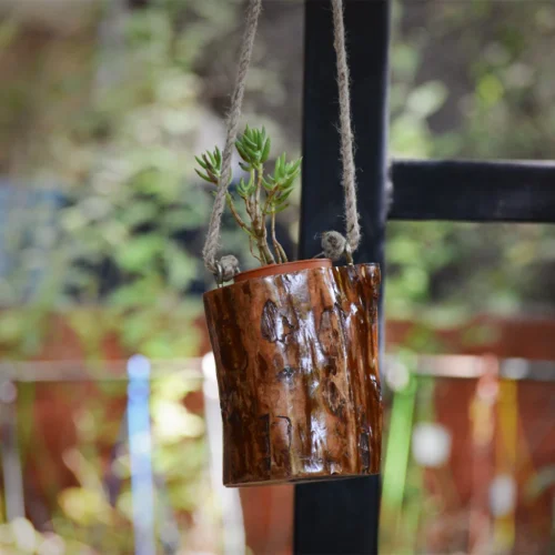 Tawny Dangle Hanging Planter -Plant Life Decor Shop 2 4