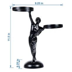 Human Sculpture Holding Pot Stand -Plant Life Decor Shop 2 tier human pot 3