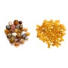 2kg Golden Banded Onyx Pebbles + 2kg Yellow Onyx Pebbles