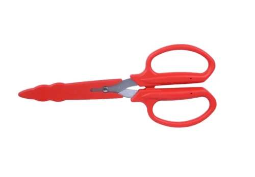 Flower Scissor In Red -Plant Life Decor Shop 3154 2 2