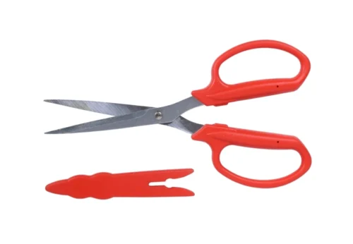 Flower Scissor In Red -Plant Life Decor Shop 3154 2 3