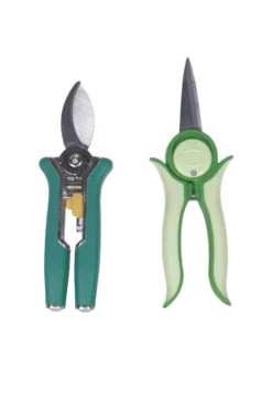 Light And Dark Green Set Mini Pruning And Trimmer