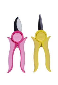 Yellow And Pink Mini Pruning And Trimmer