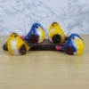 Fat Birds Garden Decor (Set Of 4)