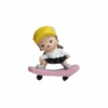 Miniature Girl On Skateboard Decor