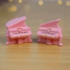 Miniature Pink Piano ( Set Of 6) Decor