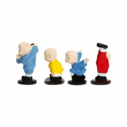 Miniature Kung Fu Monks Set Of 4 Decor -Plant Life Decor Shop 43 e1b30fc3 1822 418f 9f73 4b1b146ac0e9