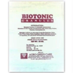 Biotonic Granules -A Slow-Release Fertilizer