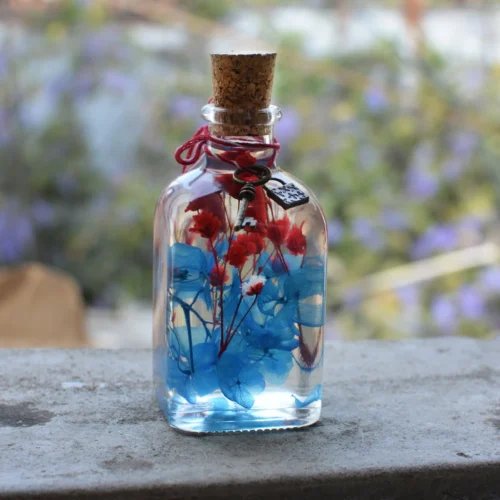 Prismatic Hues Preserved Flower Tabletop