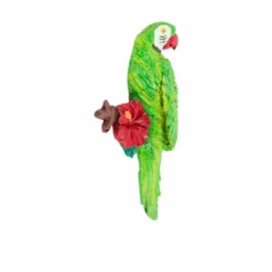 Green Parrot Sitting On Branch Decor -Plant Life Decor Shop 53 0168a5c7 1401 4927 b1ac 5e53c414785a