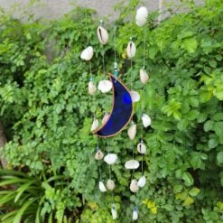 Moon Shell Stained Glass Windchime 10 Moon Shell Stained Glass Windchime -Plant Life Decor Shop 5 f7fdc4aa 2c2b 4acb 8030 9d39548df157