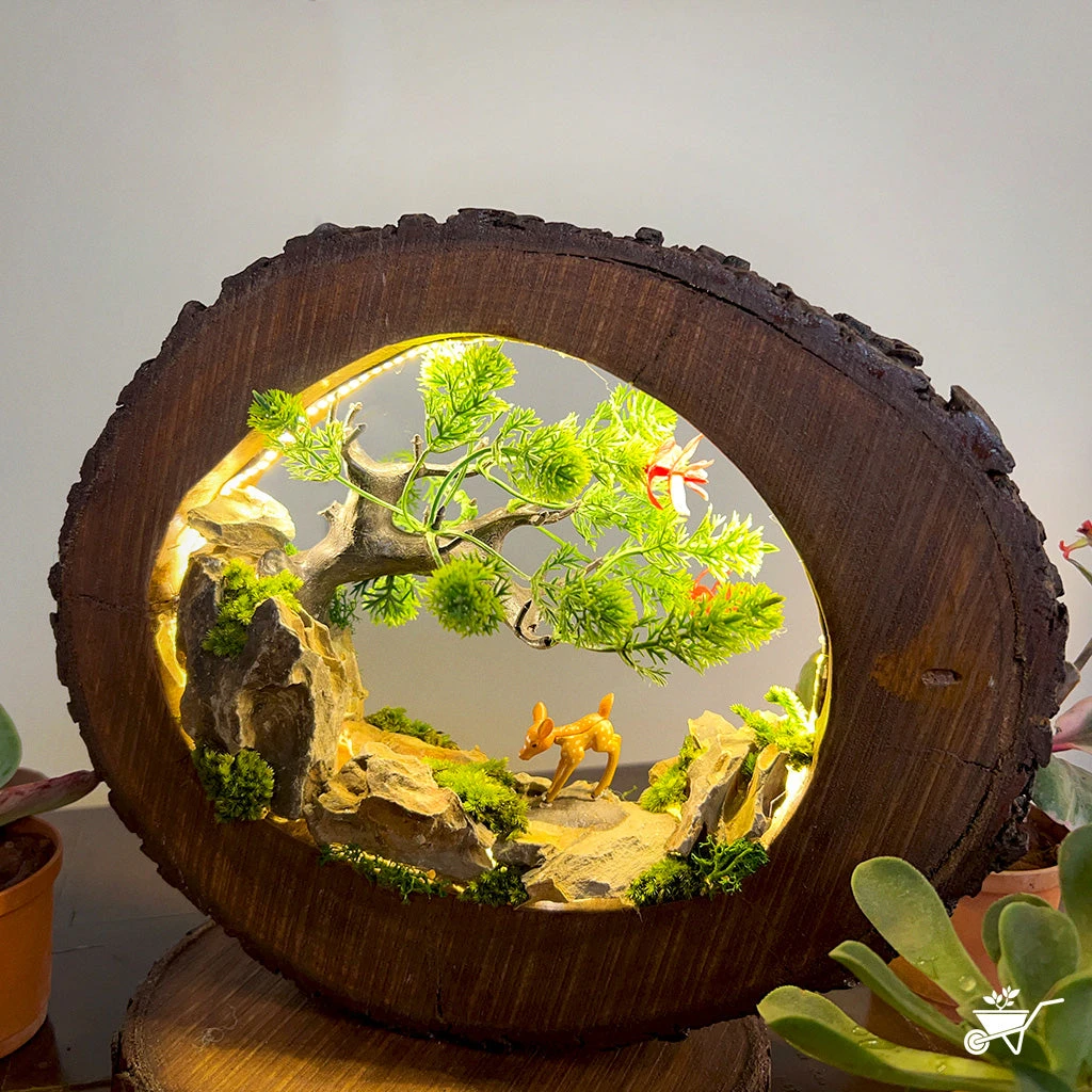 A Doe In Woods LED Decor With Stand Zen Garden 5 A Doe In Woods LED Decor With Stand Zen Garden - Image 5