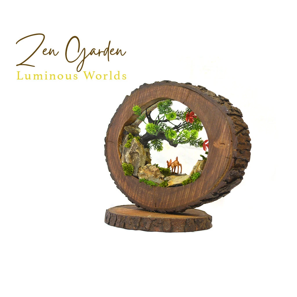 A Doe In Woods LED Decor With Stand Zen Garden 7 A Doe In Woods LED Decor With Stand Zen Garden - Image 7