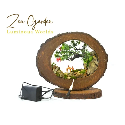 A Doe In Woods LED Decor With Stand Zen Garden 15 A Doe In Woods LED Decor With Stand Zen Garden -Plant Life Decor Shop A Doe In Woods 8