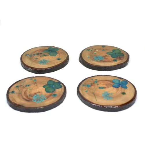 A Celestial Dazzle Dried Flower Coaster 7 A Celestial Dazzle Dried Flower Coaster -Plant Life Decor Shop A celestial dazzle 4