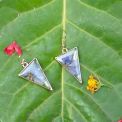 Alluring Lilacs Real Dried Flower Earrings -Plant Life Decor Shop Alluring lilacs 3