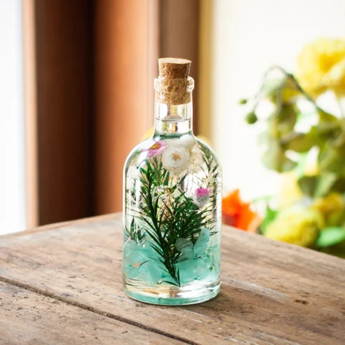 Aqua Spring Preserved Flower Tabletop