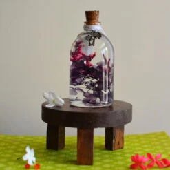 Blushing Mauve Preserved Flower Tabletop -Plant Life Decor Shop Blushingmauve 2