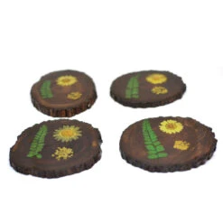 Conflicting Dingle Dried Flower Coaster -Plant Life Decor Shop Conflicting dingle Coaster 3