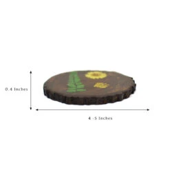 Conflicting Dingle Dried Flower Coaster -Plant Life Decor Shop Conflicting dingle Coaster 4