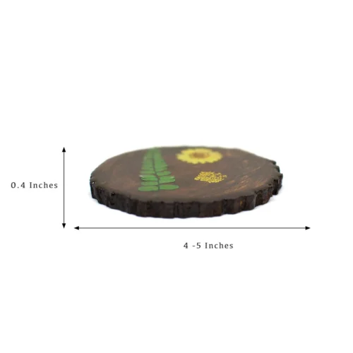 Conflicting Dingle Dried Flower Coaster -Plant Life Decor Shop Conflicting dingle Coaster 4