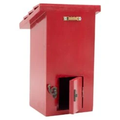 Teak Roof Bird House With Floral Meadows Decor -Plant Life Decor Shop CopyofIMG 0396