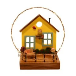 Yellow Cottage With String Lights Decor 8 Yellow Cottage With String Lights Decor -Plant Life Decor Shop CopyofIMG 0540