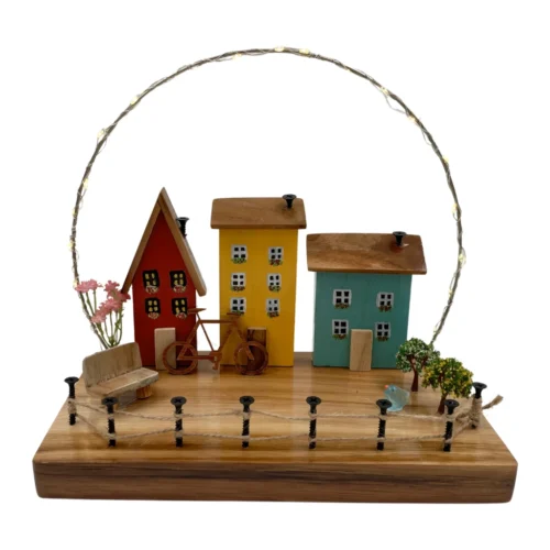 Wooden Houses With String Lights Decor 7 Wooden Houses With String Lights Decor -Plant Life Decor Shop CopyofIMG 4076