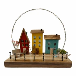 Wooden Houses With String Lights Decor 6 Wooden Houses With String Lights Decor -Plant Life Decor Shop CopyofIMG 4156