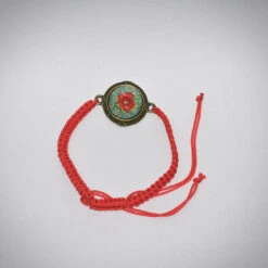 Cordial Cerise Real Dried Flower Bracelet 10 Cordial Cerise Real Dried Flower Bracelet -Plant Life Decor Shop Cordial Cerise 8