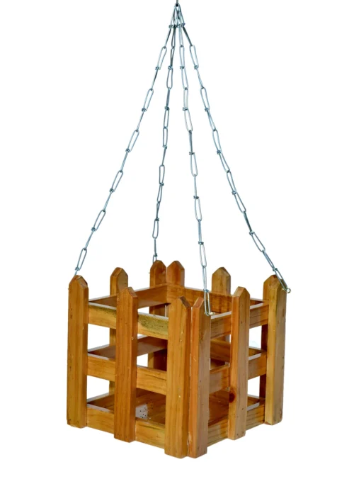 Hanging Fence Style Wooden Planter -Plant Life Decor Shop DSC 1756
