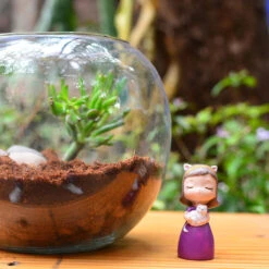 Miniature Damsel's Cat Decor -Plant Life Decor Shop Damsel cat 4