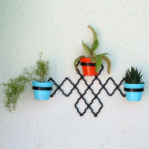 Decorative Hanging Pot Stand -Plant Life Decor Shop Decraotive roundpot 2