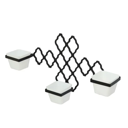 Decorative Hanging Pot Stand -Plant Life Decor Shop Decraotive square 1pot 4