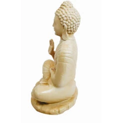 Wonderland PolyStone Unbreakable 17.5inch Buddha Statue -Plant Life Decor Shop EB NC72 6V1Q 2
