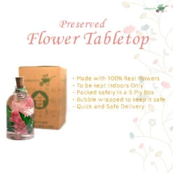 Eternal Flora Preserved Flower Tabletop -Plant Life Decor Shop Eternal Flora 6
