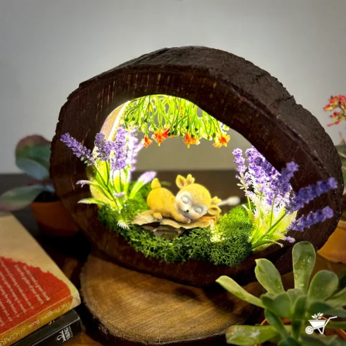 Fairytale Fawn LED Decor With Stand Zen Garden 12 Fairytale Fawn LED Decor With Stand Zen Garden -Plant Life Decor Shop Fairytale Fawn 3