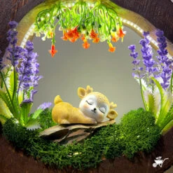 Fairytale Fawn LED Decor With Stand Zen Garden -Plant Life Decor Shop Fairytale Fawn 4