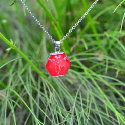 Flaming Floret Real Dried Flower Necklace -Plant Life Decor Shop Flaming Floret 3