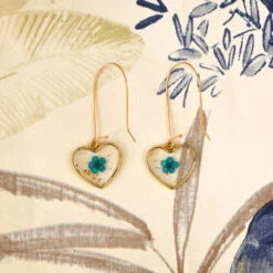 Fleeting Fairy Real Dried Flower Earrings -Plant Life Decor Shop Fleeting Fairy Earrings 1