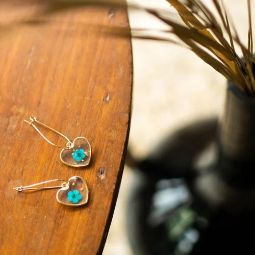 Fleeting Fairy Real Dried Flower Earrings -Plant Life Decor Shop Fleeting Fairy Earrings 7