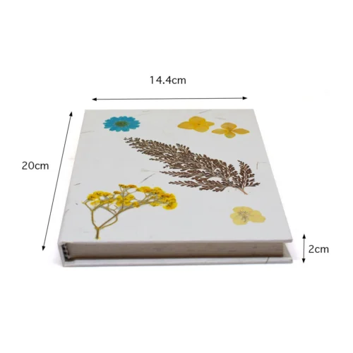 A Flick Of Magic Pressed Flower Diary 9 A Flick Of Magic Pressed Flower Diary -Plant Life Decor Shop Flick of Magic 5