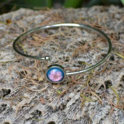 Florid Elegance Real Dried Flower Bracelet