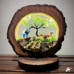 Forest Adventures LED Decor With Stand Zen Garden