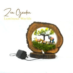 Forest Adventures LED Decor With Stand Zen Garden -Plant Life Decor Shop Forest Adventures 6